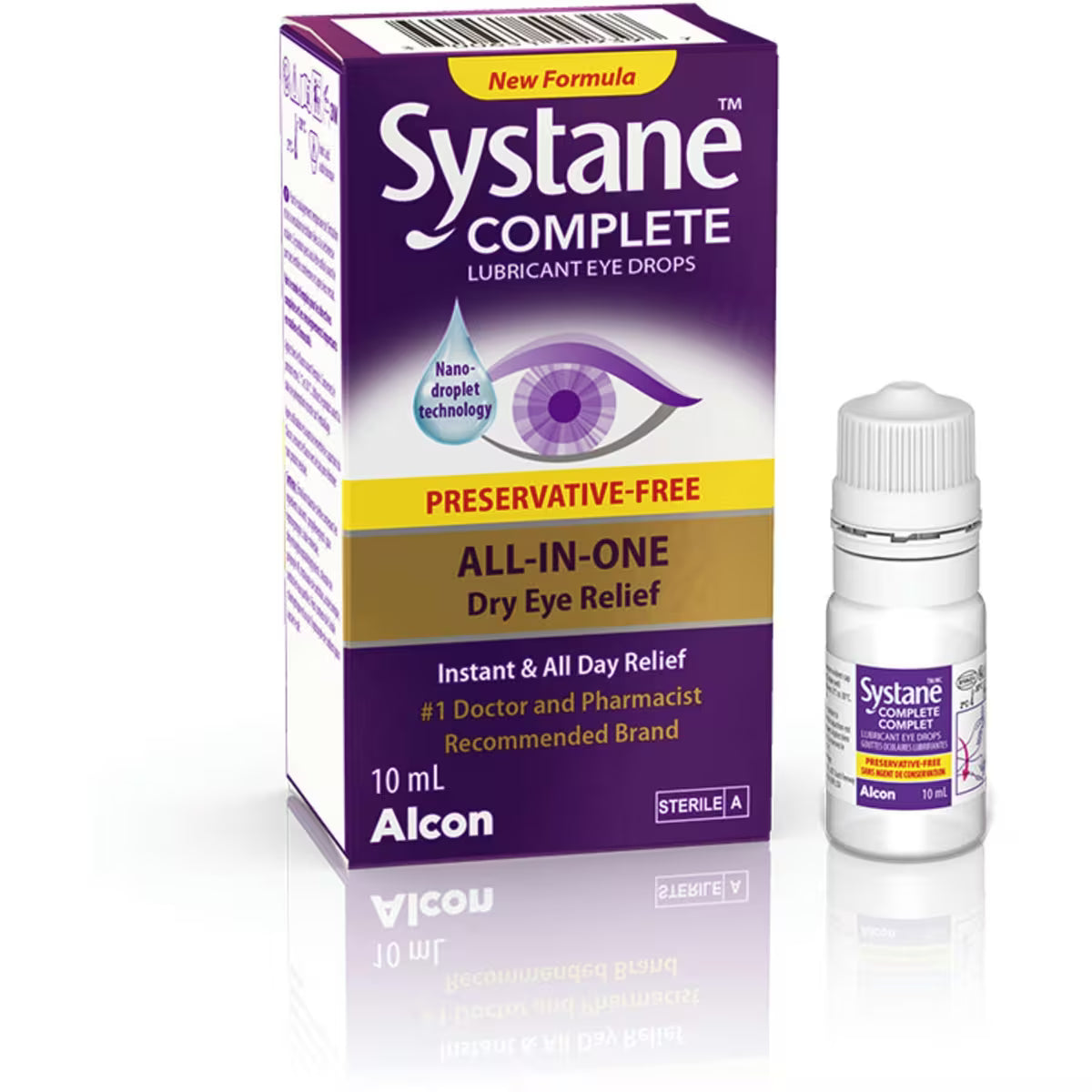 Systane Complete Lubricant Eye Drops Preservative Free