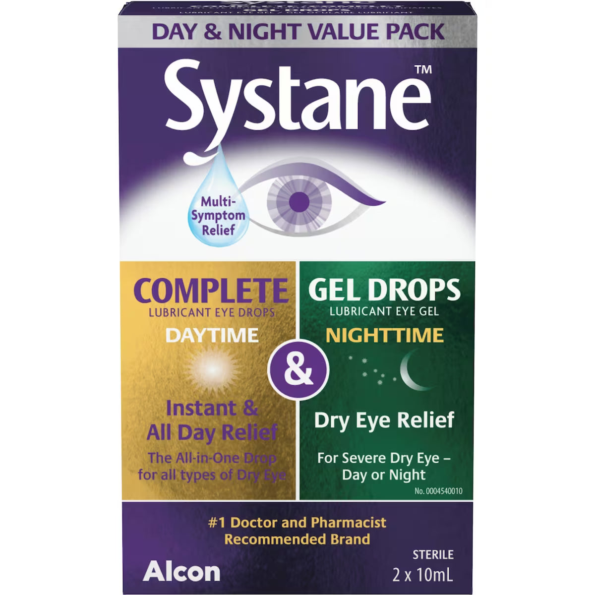 Systane Day + Night Value Pack - Complete Daytime & Gel Drops Nighttime