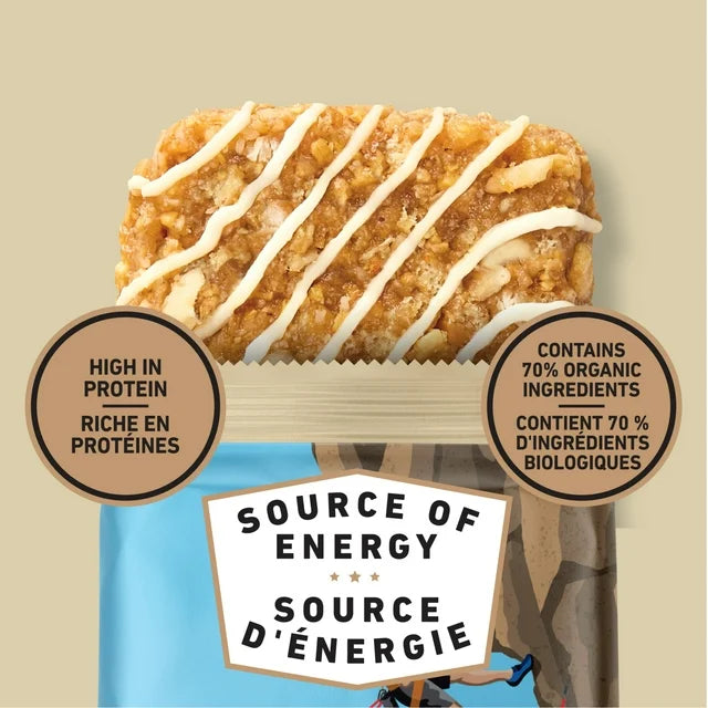 CLIF BAR Energy Bars, White Chocolate Macadamia Nut, Granola Bar, High in Protein, Contains 70% Organic Ingredients 10 Bars