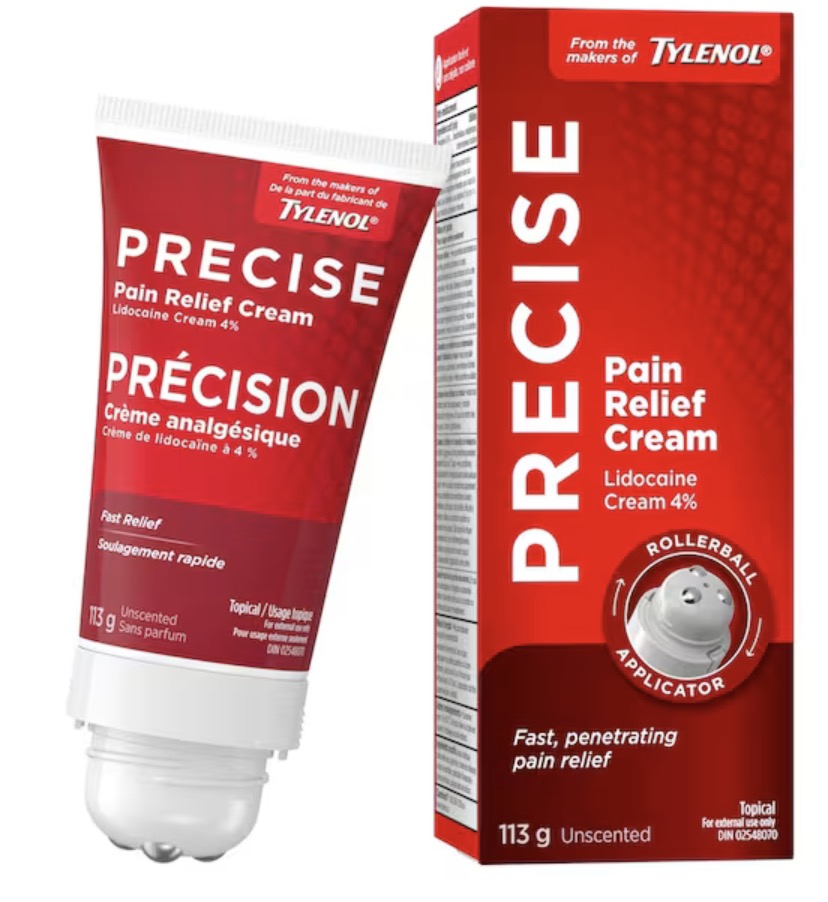 Tylenol
Precise Pain Relief Cream