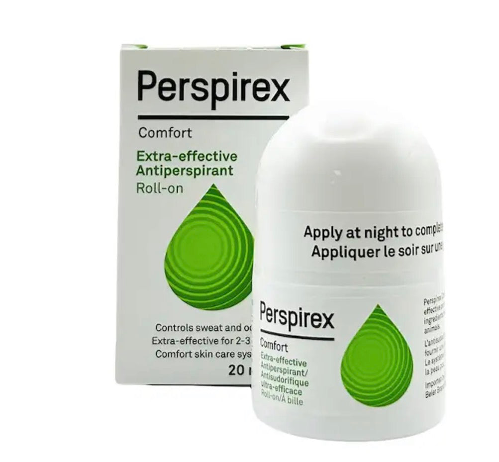 Perspirex
Comfort Extra-effective Antiperspirant Roll-on