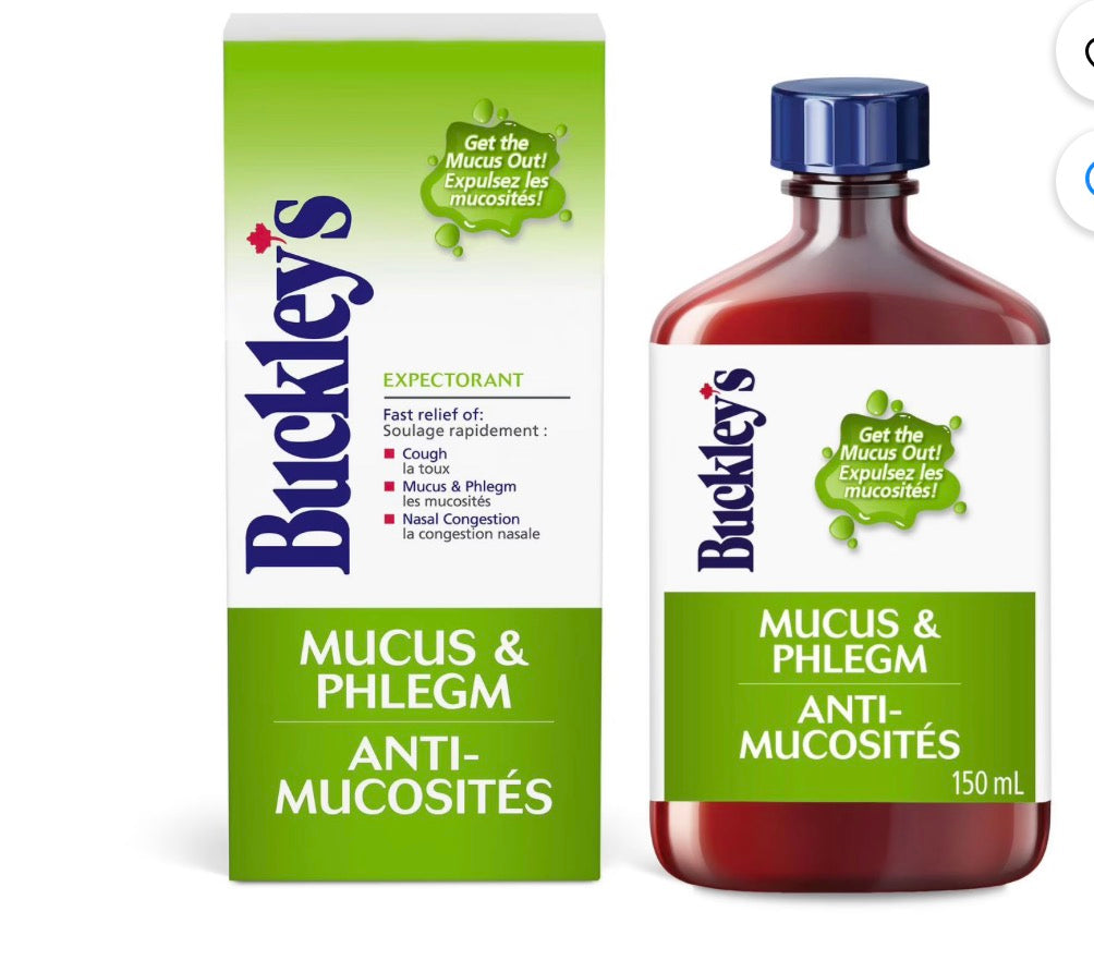 Buckley's Mucus & Phlegm Cough Syrup - Buckley's Syrups