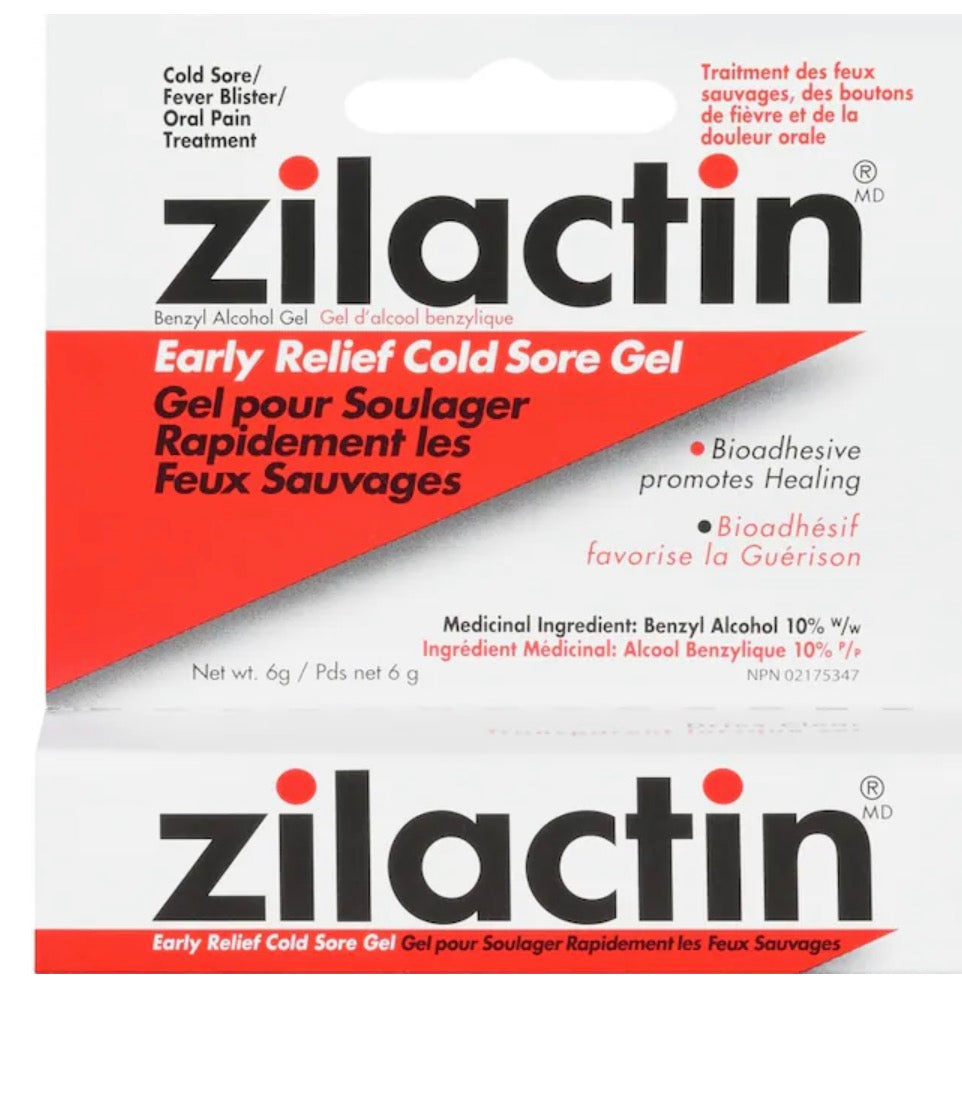 Zilactin
Medicated Gel