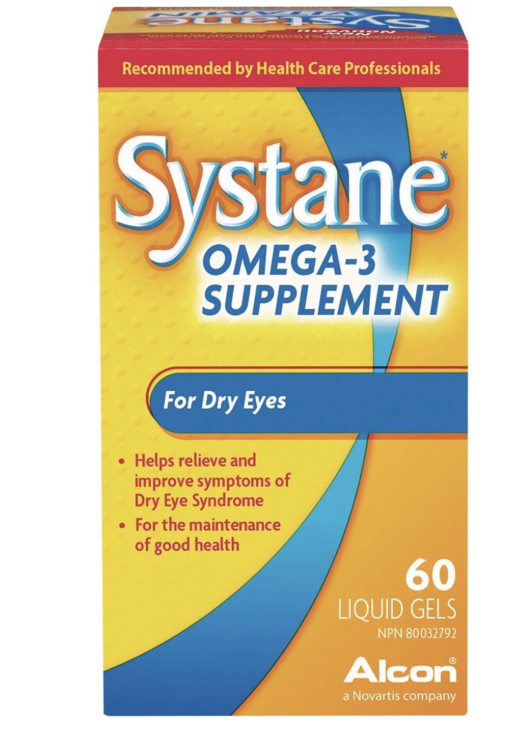 SYSTANE® Omega-3 Supplement, Ocular Vitamin For Dry Eyes