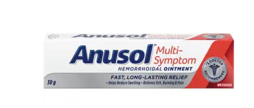 Anusol
Hemorrhoid Pain Relief Ointment