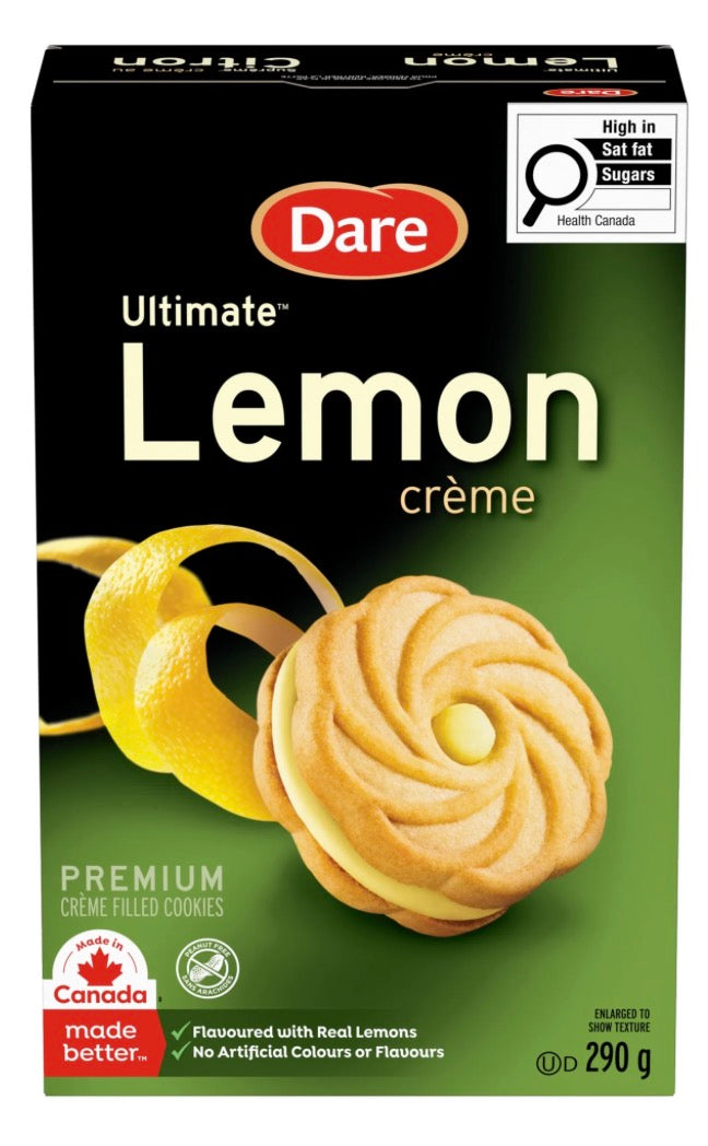 Dare Ultimate Lemon Crème Cookies