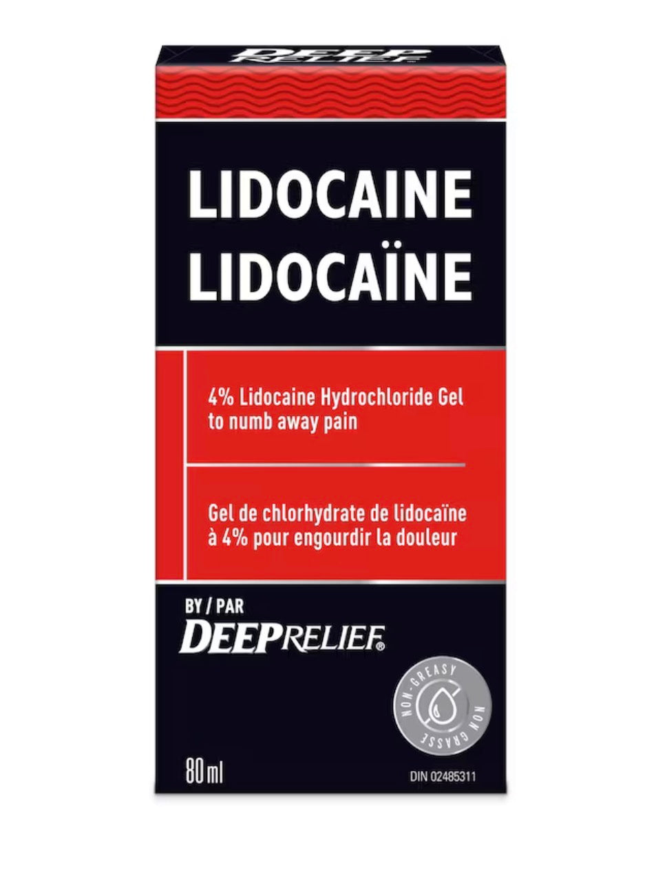 Deep Relief
Lidocaine By, Numbing Pain Relief Gel