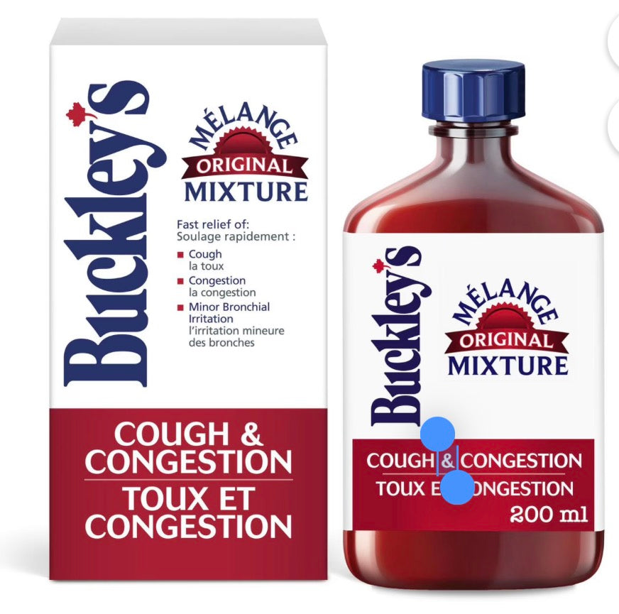 Buckley's Original Mixture Cough Congestion Syrup - Buckley's Syrups