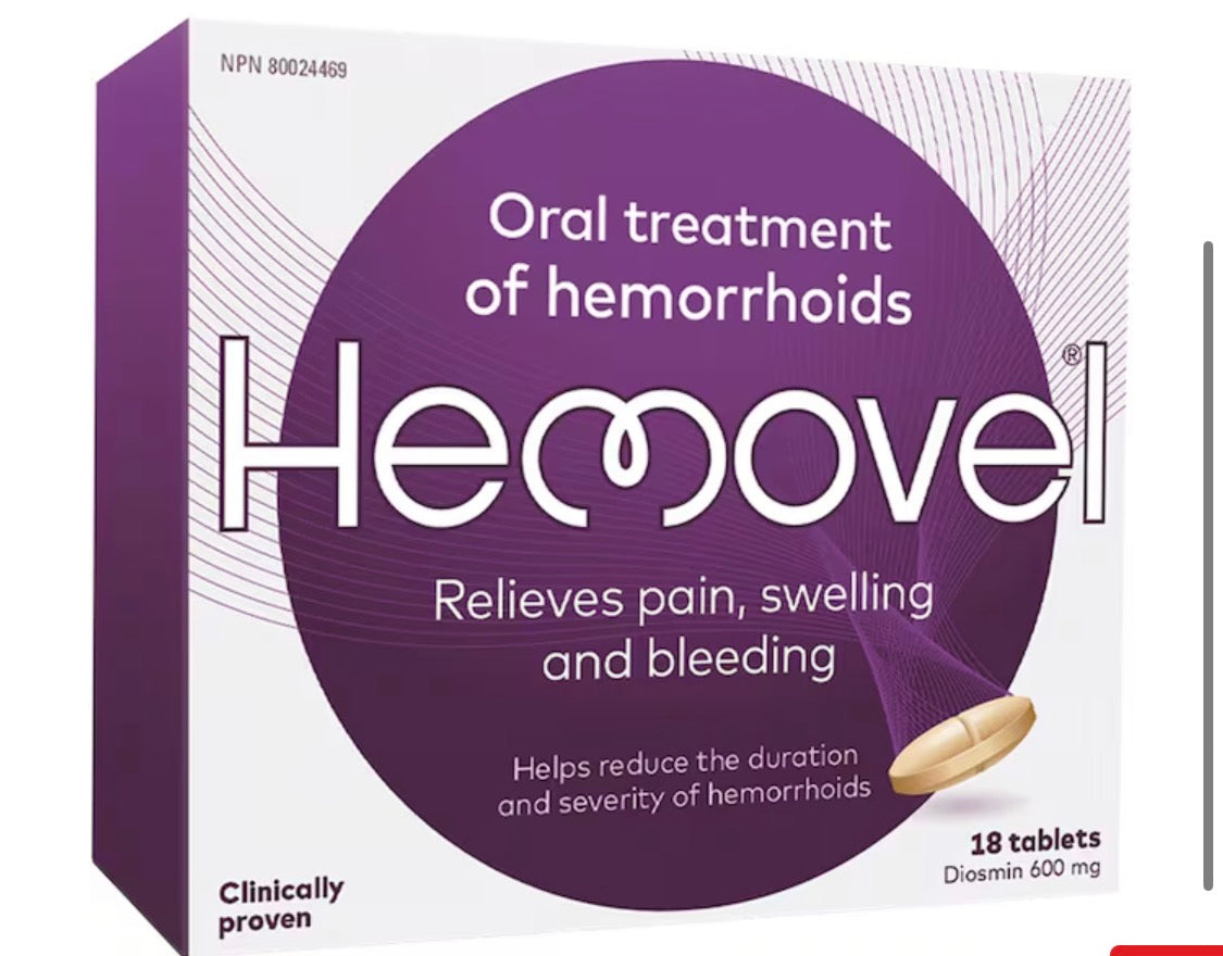 Hemovel
Oral Treatment of Hemorrhoids
