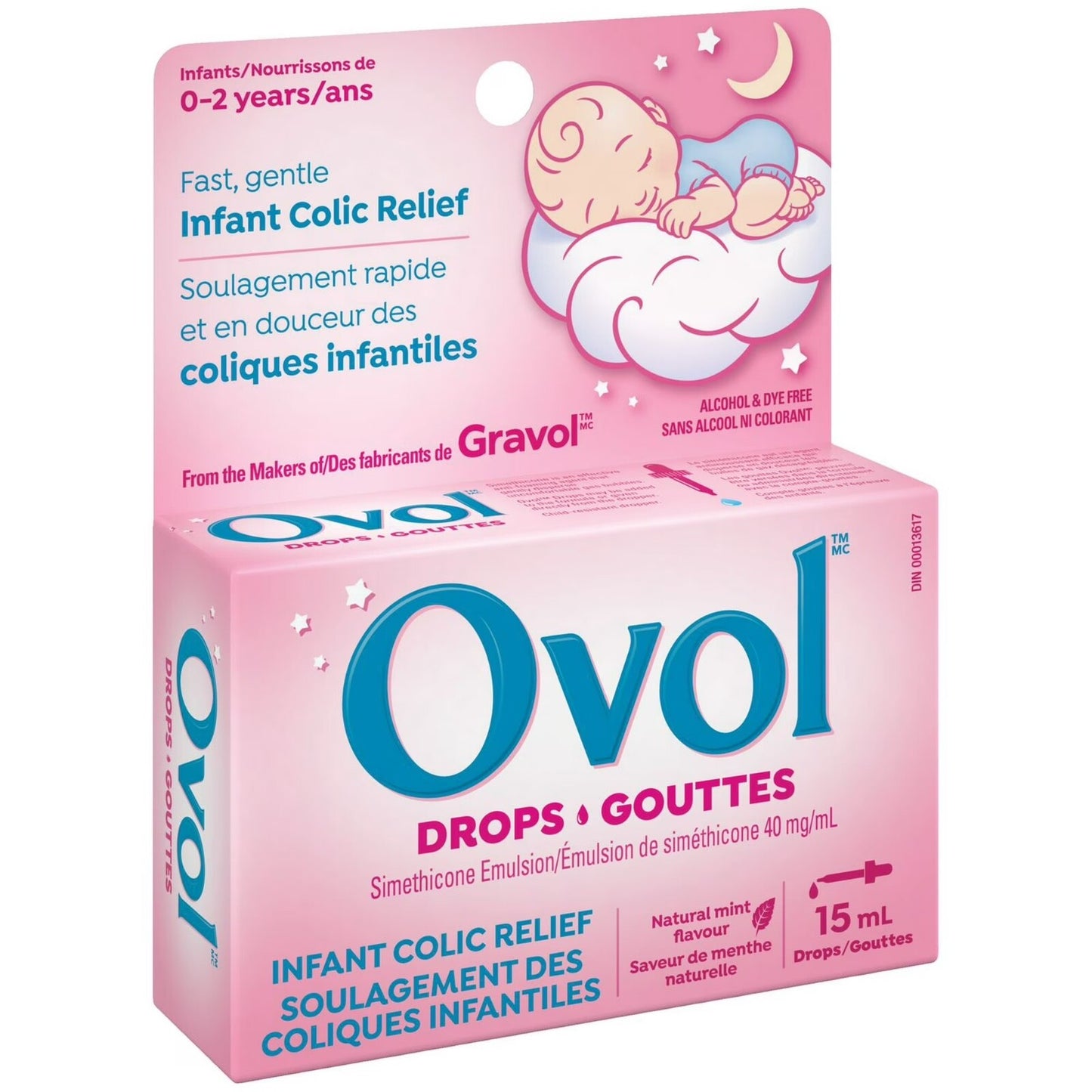 Ovol Infant Drops for Fast & Gentle Relief of Infant Colic 30 ml