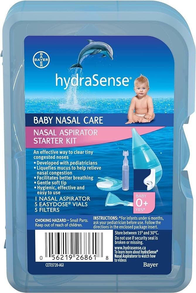 HydraSense Nasal Aspirator Starter Kit