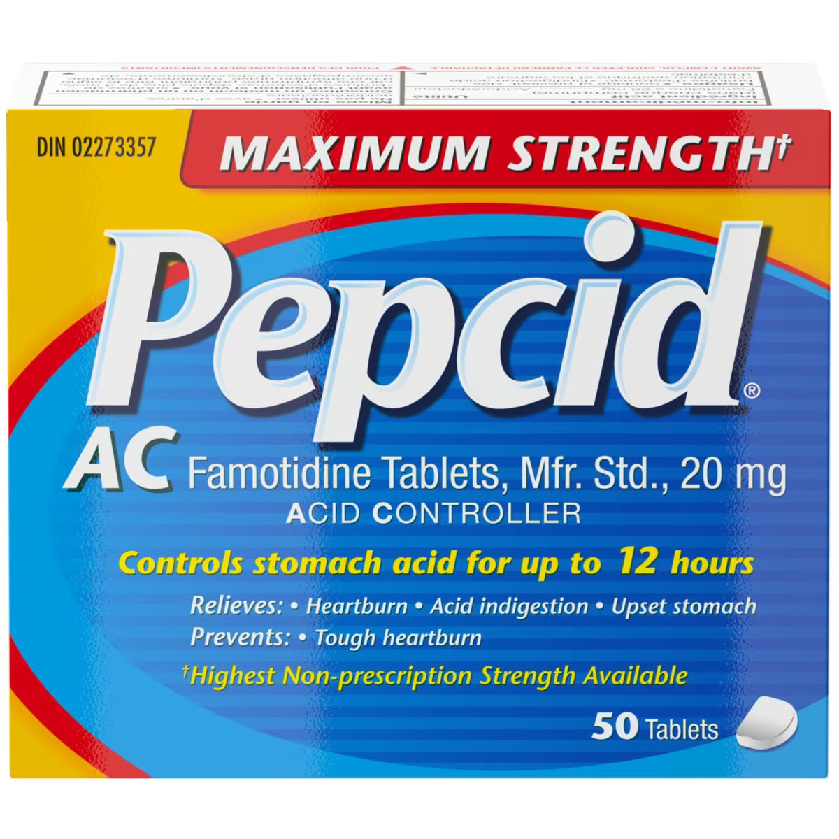 Pepcid AC Maximum Strength 80 tabs