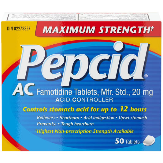 Pepcid AC Maximum Strength 50 tabs