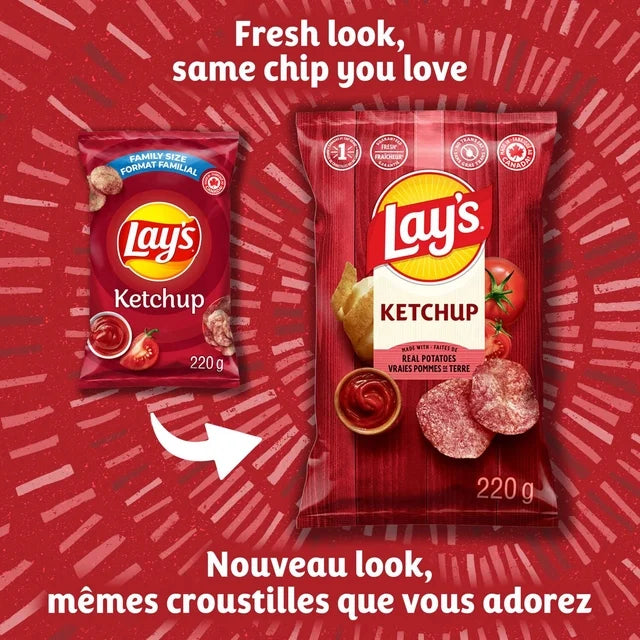 Lay's Ketchup flavoured Potato Chips