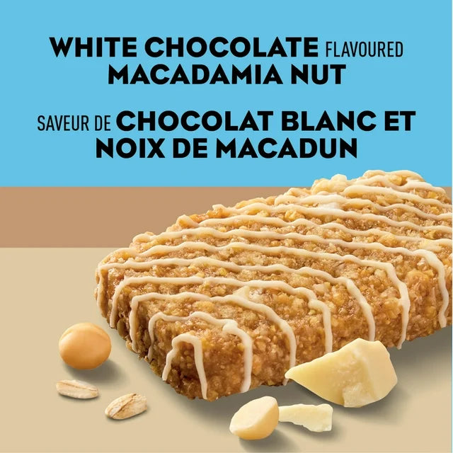 CLIF BAR Energy Bars, White Chocolate Macadamia Nut, Granola Bar, High in Protein, Contains 70% Organic Ingredients 10 Bars
