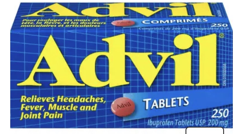 Advil
Regular Strength Ibuprofen Tablets for Headaches and Pain Relief, 200 mg, 250 Count