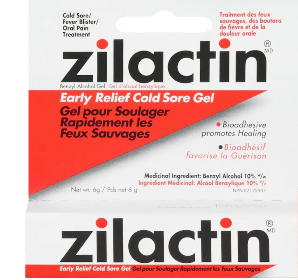 Zilactin
Medicated Gel