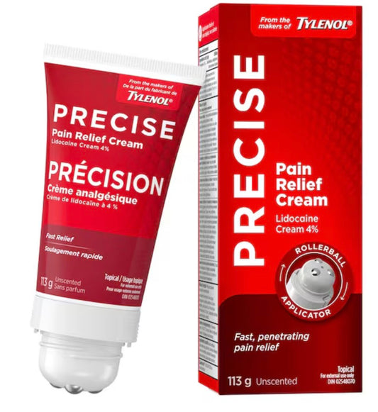 Tylenol
Precise Pain Relief Cream