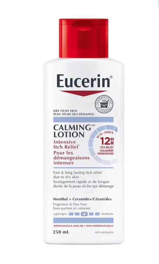 Eucerin
Calming Intensive Itch Relief Body Lotion for Itchy Dry Skin