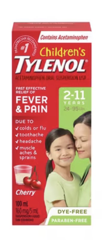 Tylenol
Children's Medicine, Fever & Pain