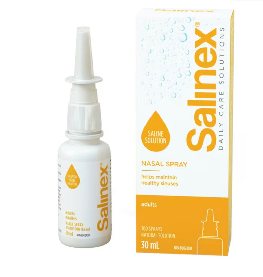 Salinex
Nasal Spray, Saline Solution for Adults