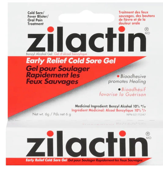 Zilactin
Medicated Gel