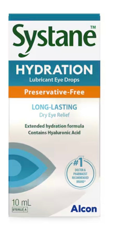 Systane
HYDRATION Preservative Free Lubricant Eye Drops