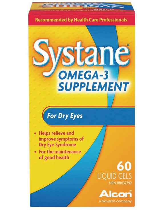 SYSTANE® Omega-3 Supplement, Ocular Vitamin For Dry Eyes