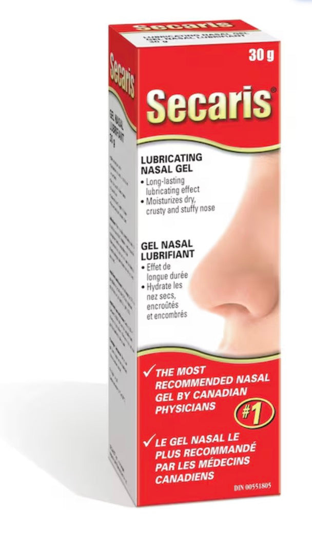 Secaris
Lubricating Nasal Gel