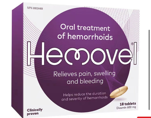 Hemovel
Oral Treatment of Hemorrhoids