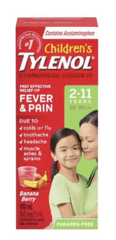 Tylenol
Children's Medicine, Fever & Pain