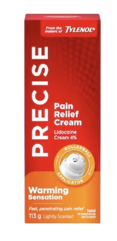 Tylenol
Precise Pain Relief Cream with Warming Sensation