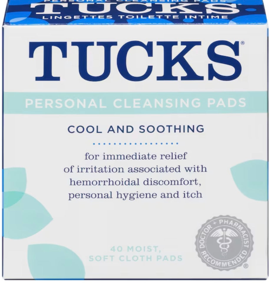 Tucks
Personal Cleansing Pads