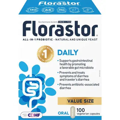 Florastor
Daily 100 caps