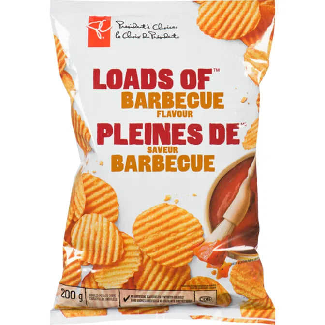 President’s Choice Loads Of Creamy Dill Pickle Rippled Potato Chips