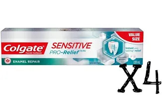 Colgate Sensitive Pro-Relief Enamel Repair Toothpaste - 120ml x4boxes