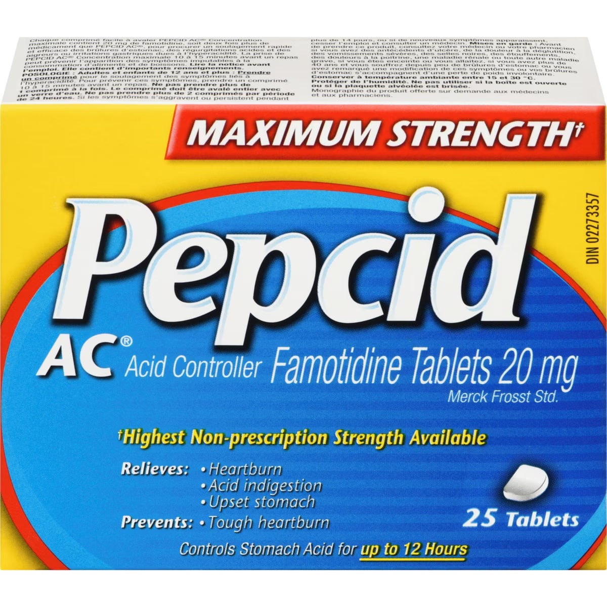 Pepcid AC Maximum Strength 25tabs
