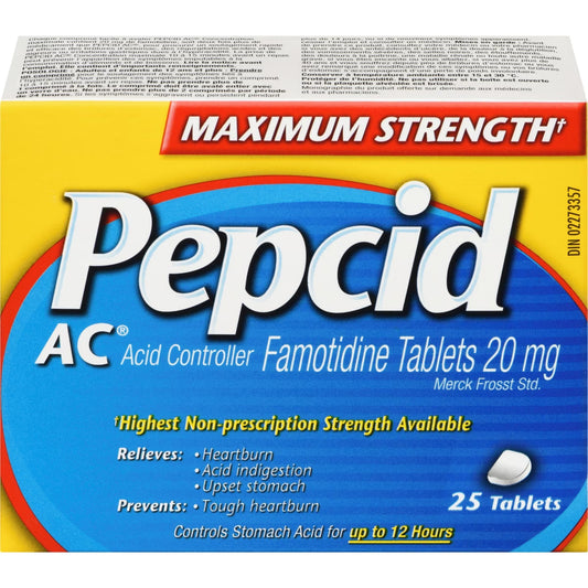 Pepcid AC Maximum Strength 25tabs