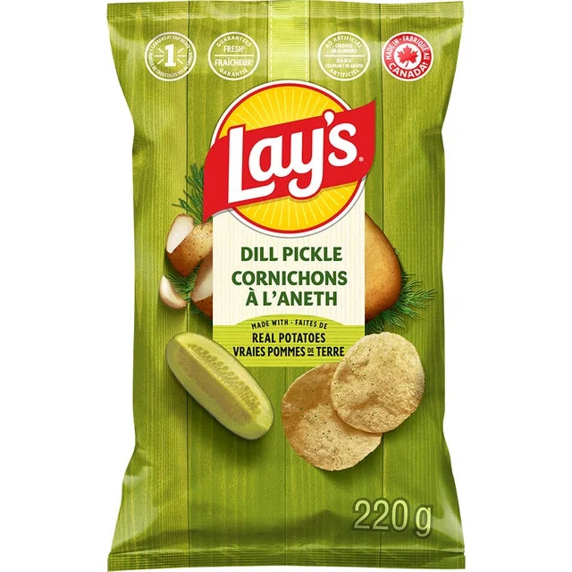 Lay's Dill Pickle flavoured Potato Chips
