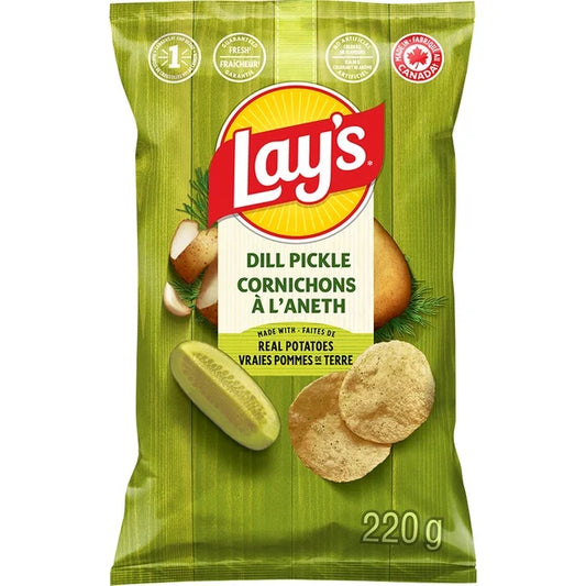 Lay's Dill Pickle flavoured Potato Chips
