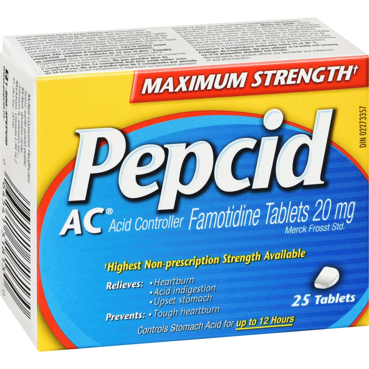 Pepcid AC Maximum Strength 25tabs