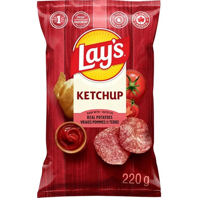Lay's Ketchup flavoured Potato Chips