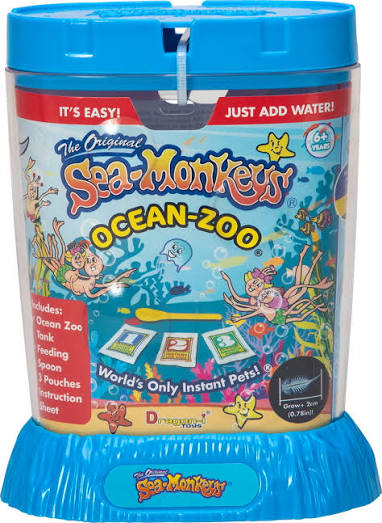 Amazing Live Sea Monkeys Ocean Zoo Marine Monkey Tank Aquarium Habitat