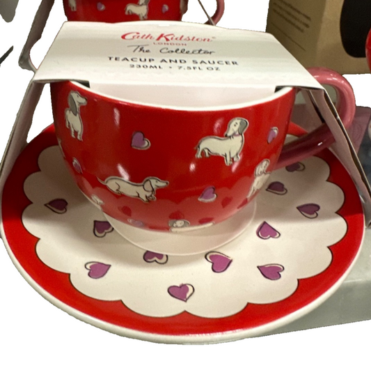 Dachshund Doxie Teacup And Saucer Cath Kidston London